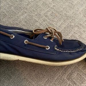 Canvas Sperry Boat Shoes